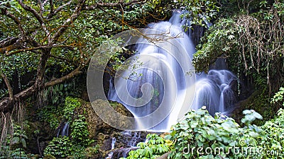 Ban Gioc Waterfall, North Vietnam Stock Photo