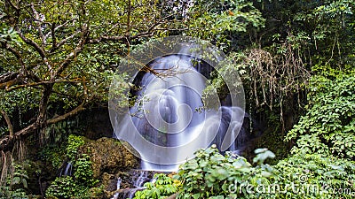 Ban Gioc Waterfall, North Vietnam Stock Photo