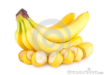 Banana bunch Stock Photo