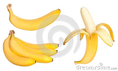 Banana fruits Stock Photo