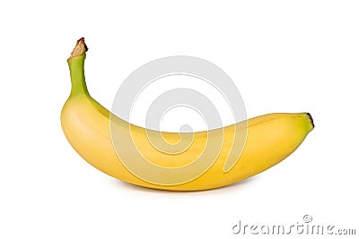 Banana isolated Stock Photo