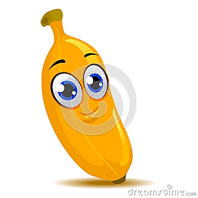 Banana Mascot Vector Illustration