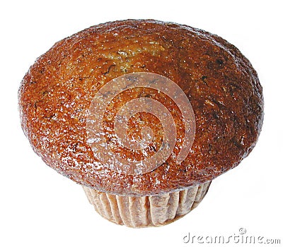 Banana muffin Stock Photo