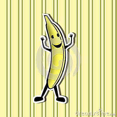 Banana Party on nice background Stock Photo