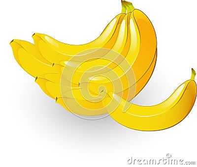 Bananas Vector Illustration