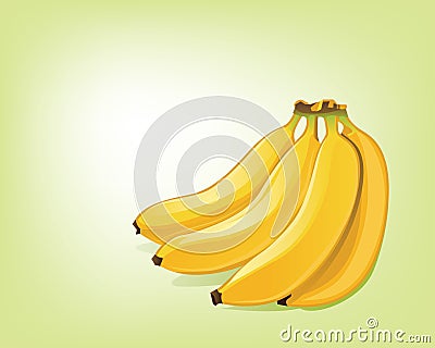 Bananas Vector Illustration