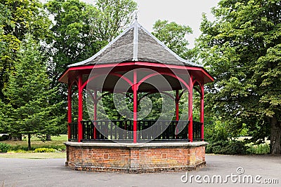 The Band Stand in the Walks Editorial Stock Photo