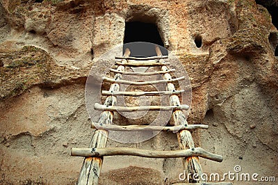 Bandelier National Monument Stock Photo