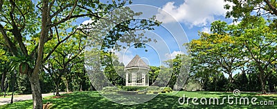 The Bandstand in Botanic Gardens, Singapore Editorial Stock Photo