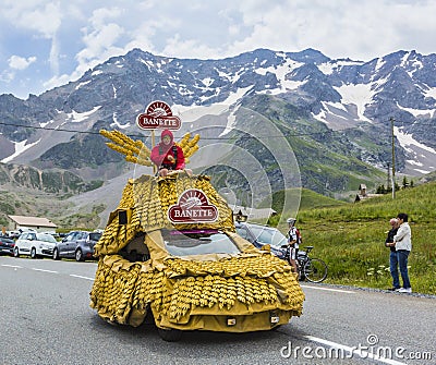 Banette Vehicle - Tour de France 2014 Editorial Stock Photo