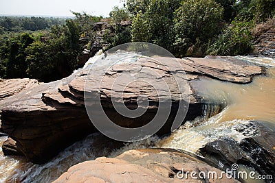 Banfora falls in Burkina Faso Stock Photo