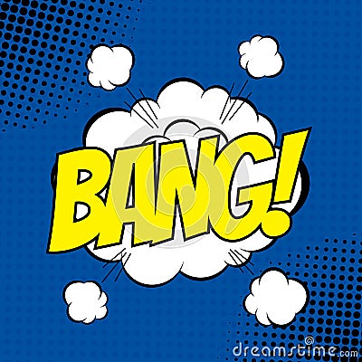 Bang comic Vector Illustration