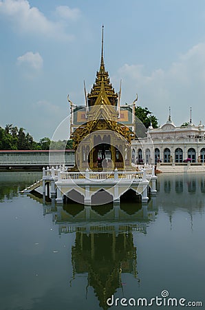 Bang Pa-In Palace in Ayutthaya , Thailand Stock Photo