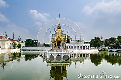 Bang Pa-In Palace in Ayutthaya , Thailand Stock Photo