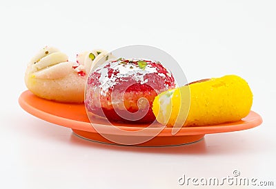 Bangali Sweets Stock Photo