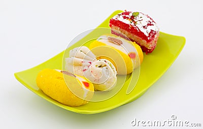 Bangali Sweets Stock Photo