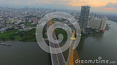 bangkok broinställning arkivfilmer bangkok broinställning arkivfilmer