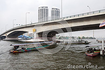 Bangkok channel Editorial Stock Photo