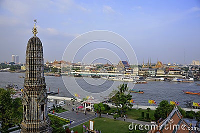 Bangkok city landscape Editorial Stock Photo