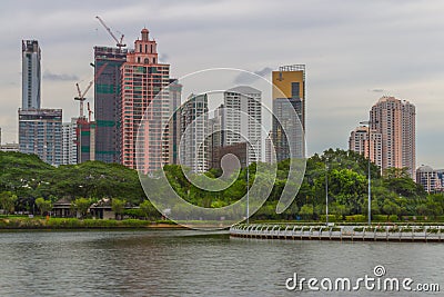 Bangkok City Editorial Stock Photo