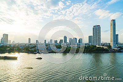 Bangkok city in Thailand Stock Photo