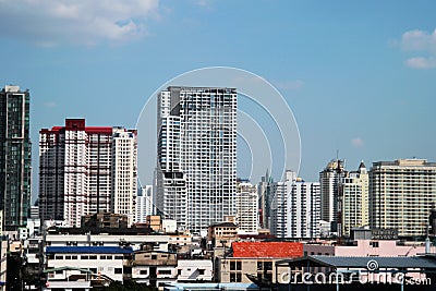 Bangkok city of Thailand Editorial Stock Photo
