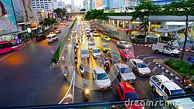 Bangkok city view Thailand Editorial Stock Photo