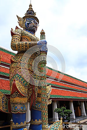 Bangkok Giant Demon Stock Photo