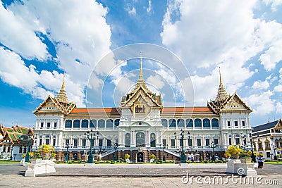 Bangkok Grand Palace, next to Wat Phra Kaew temple Editorial Stock Photo