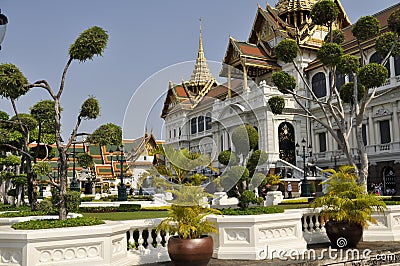 Bangkok Grand Palace Stock Photo