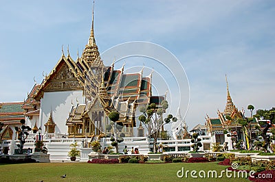 Bangkok - royal palace Stock Photo