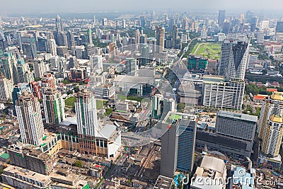 Bangkok Skyline Editorial Stock Photo