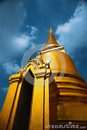 Bangkok temple Stock Photo