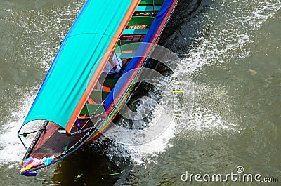 Bangkok, Thailand : Boat Editorial Stock Photo