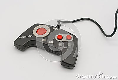 BANGKOK THAILAND - Jan 29, 2018 : BPS-MAX vintage retro joystick Editorial Stock Photo