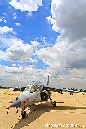 BANGKOK, THAILAND - JULY 02: Aircraft shows Editorial Stock Photo