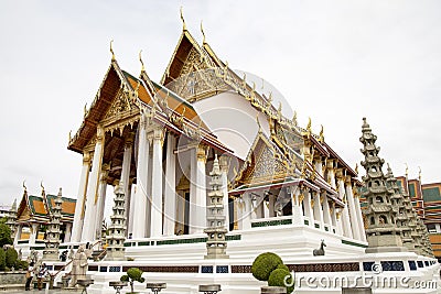 Bangkok,Thailand-July 4,2020:The Chuch is beautiful landmark and famous in Suthat temple at bangkok thailand Editorial Stock Photo