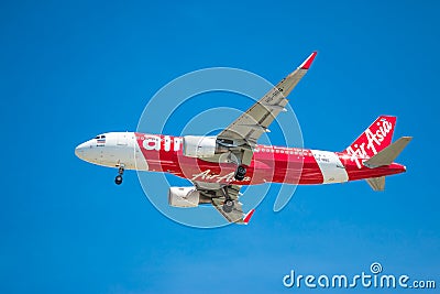 BANGKOK, THAILAND - JUNE 1, 2015: HS-BBG Airbus A320-216 of Thai Editorial Stock Photo