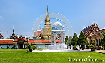 Bangkok, Thailand, March 2013 The Grand Palace, Wat pra kaew Editorial Stock Photo