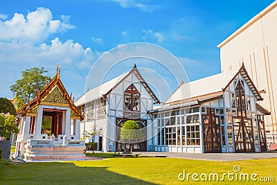 Bangkok National Museum displays Thailandâ€™s largest collection of local art and artefacts Editorial Stock Photo