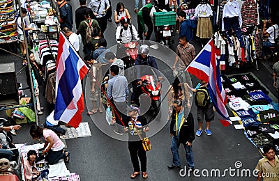 Bangkok, Thailand: Operation Shut Down Bangkok Protestors Editorial Stock Photo