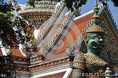 Bangkok, Thailand: Wat Arun Stock Photo