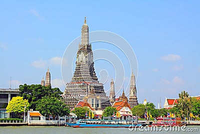 Bangkok Thailand Wat Arun Stock Photo