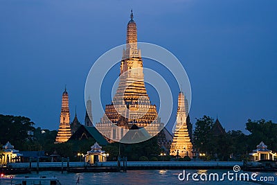 Bangkok - Wat Arun Stock Photo