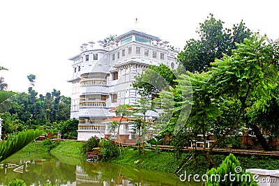 Bangladesh, Rajshahi Division, Bogra District, a little inside Mokamtala, house worth Tk 500 crore. Stock Photo