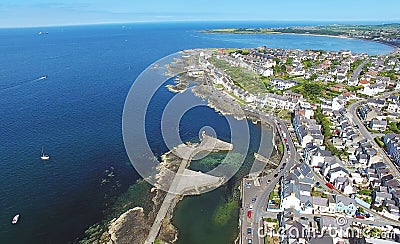 Bangor marina Co.Down Stock Photo