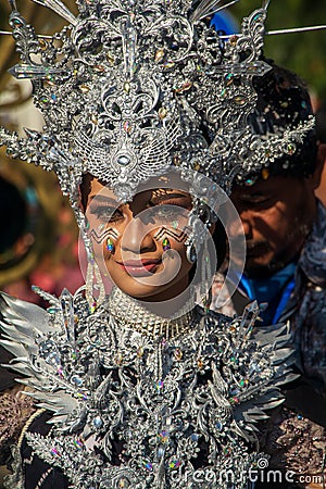 Banjarmasin Festival sasirangan 2022 Editorial Stock Photo