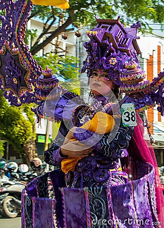 Banjarmasin Sasirangan festival 2022 Editorial Stock Photo