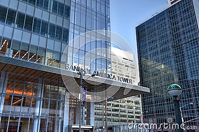 Bank of America Tower, New York Editorial Stock Photo