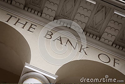 Bank Building Stock Photo